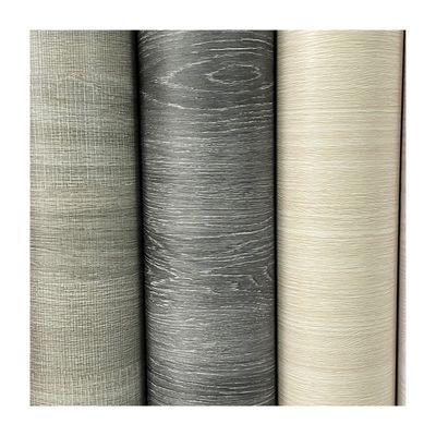品質  New Type Non Self Adhesive Wood Grain Decorative Film Non Self Adhesive Roll PVC Decorative Film For Membrane 工場