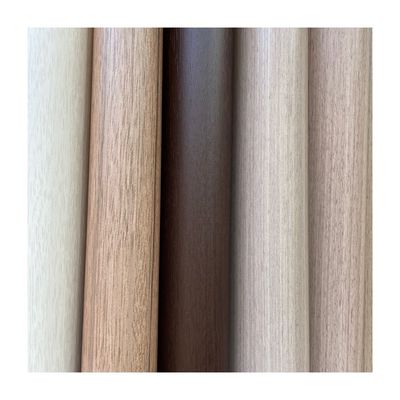 品質  Latest New Non Self Adhesive Emboss Wood Texture Designs Decorative PVC Film For PVC Panel 工場