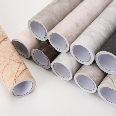 PVC Self Adhesive Adhesive Membrane Foil Self Adhesive Wood Grain PVC Seldf Decorative Film