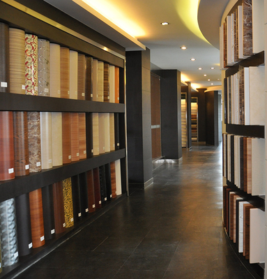 Decorative non-self-adhesive PVC film for the kitchen